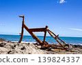An art installation at the water's edge? 139824337