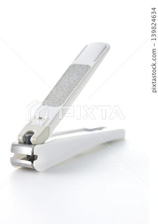 Nail clippers photographed individually against a white background. Nail clippers photographed individually against a white background. 139824634