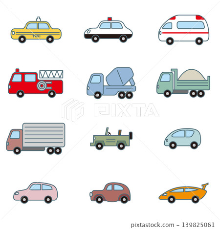 cute car illustration cute car illustration 139825061