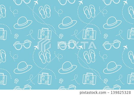 Beach background blue pattern Beach background blue pattern 139825328