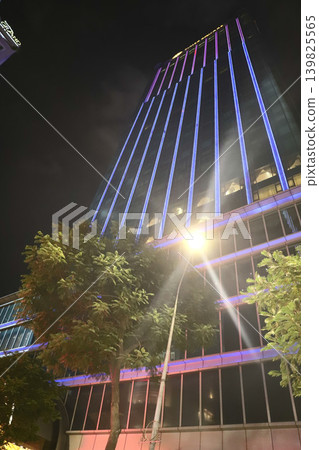 胡志明市，夜景，越南 139825565