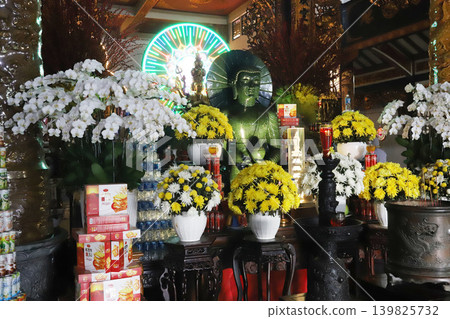 越南胡志明市永嚴寺 越南胡志明市永嚴寺 139825732