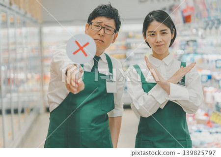 超級市場 超市 叉叉 139825797