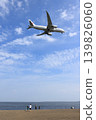 飛機和海灘：羽田機場附近的海濱公園－城南島海濱公園的景色。 139826060