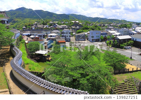 Usuki city (viewed from Usuki Castle ruins) Usuki city (viewed from Usuki Castle ruins) 139827251