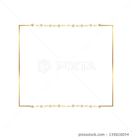Golden square frame Material European Frames Elegant gold floral frame free vector illustration with botanical elements Golden square frame Material European Frames Elegant gold floral frame free vector illustration with botanical elements 139828054
