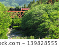 Chichibu Railway (SL Paleo Express) in the fresh greenery 139828555