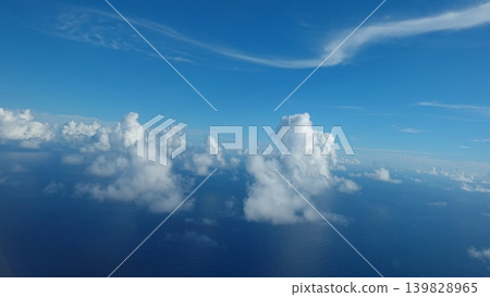 A view from the window of the airplane A view from the window of the airplane 139828965