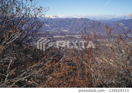 攀登澀川市水澤岳。從水澤嶽山頂附近眺望的景色。 2026年1月9日。 攀登澀川市水澤岳。從水澤嶽山頂附近眺望的景色。 2026年1月9日。 139829153