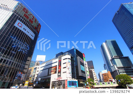Shibuya scramble intersection Shibuya scramble intersection 139829274