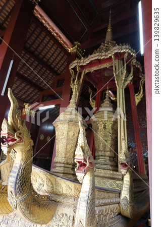 Wat Xieng Thong, inside the hearse garage [Luang Prabang, Laos] 139829635