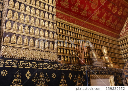 Wat Xieng Thong, Red Chapel Interior [Luang Prabang, Laos] 139829652