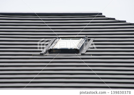 Skylights on the roof for letting in light Skylights on the roof for letting in light 139830378