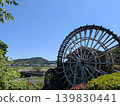 水車與鄉村景色，藍天，東山戶伊昂野路邊站，栃木縣那須市 139830441