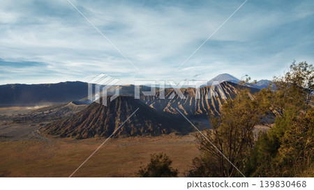 Scenic view of mount Bromo in Indonesia 139830468