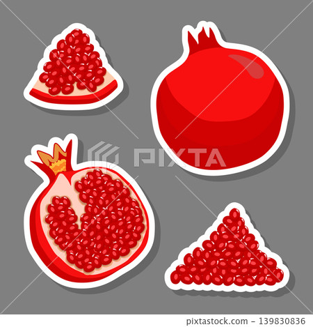 Sweet juicy tasty natural eco product pomegranate Sweet juicy tasty natural eco product pomegranate 139830836