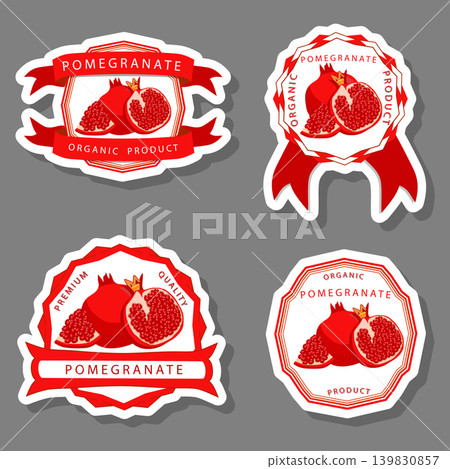 Sweet juicy tasty natural eco product pomegranate 139830857
