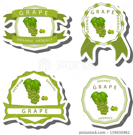 Berry theme from set juicy delicious grape of various sizes Berry theme from set juicy delicious grape of various sizes 139830962