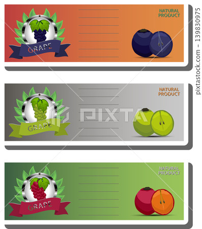Berry theme from set juicy delicious grape of various sizes Berry theme from set juicy delicious grape of various sizes 139830975