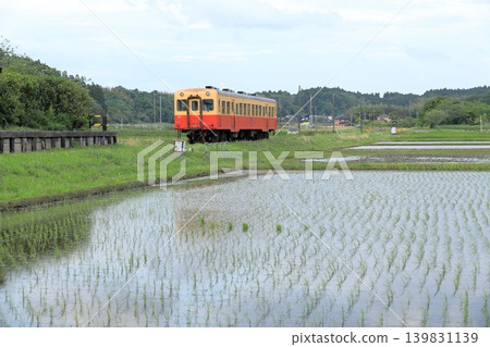 千葉縣小湊鐵道Kazusakawama站 千葉縣小湊鐵道Kazusakawama站 139831139