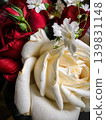 White rose flower arrangement - perfect for weddings, anniversaries, and gifts. 139831148
