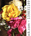 A gorgeous flower arrangement of yellow roses - perfect for celebrations and gifts. 139831149