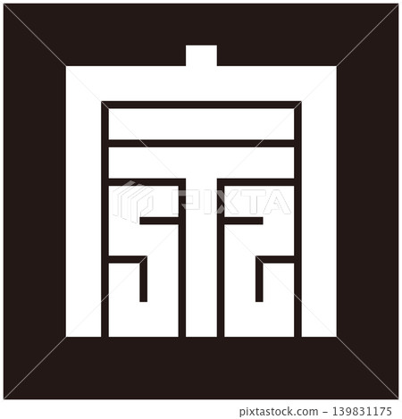 Family crest - Square character - So 139831175