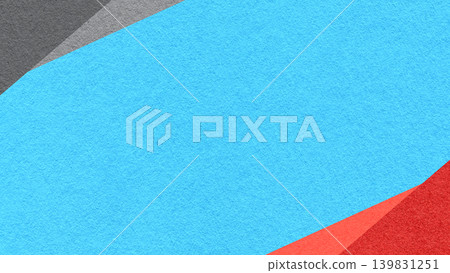 Light blue paper texture background with gray, red geometric corners gradient layers, copy space for banner presentation Light blue paper texture background with gray, red geometric corners gradient layers, copy space for banner presentation 139831251