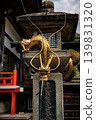Golden dragons on temples and traditional architecture: Images of Japanese culture and tourism 139831320