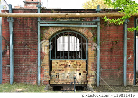 Three historic red brick kilns in Noritake Garden Three historic red brick kilns in Noritake Garden 139831419