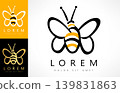 bee, logo, honey 139831863