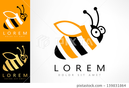 bee, logo, honey 139831864