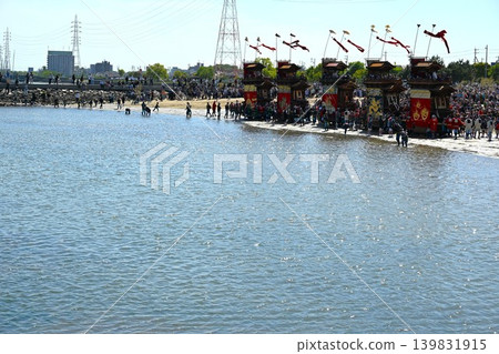 龜崎汐火祭:愛知縣海灘上的花車巡遊 龜崎汐火祭:愛知縣海灘上的花車巡遊 139831915