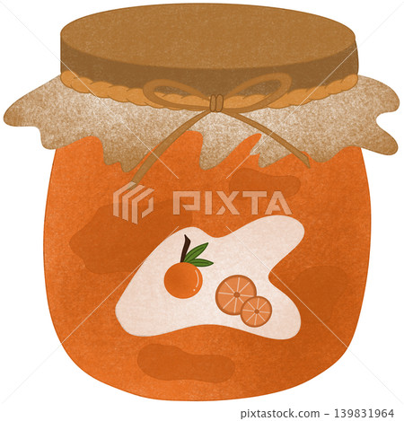 orange jam illustration 139831964