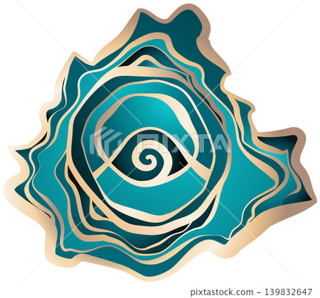 Abstract image of Kaballah Symbol Shefa Abstract image of Kaballah Symbol Shefa 139832647