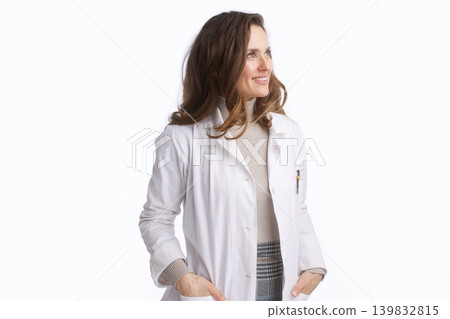 Approachable Doctor with Relaxed Smile 139832815
