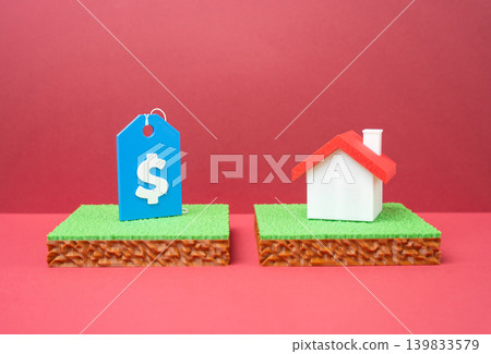 Buy and expand a plot of land near a house. Acquire additional land near a house. Property expansion, residential development and increasing household assets. Buy and expand a plot of land near a house. Acquire additional land near a house. Property expansion, residential development and increasing household assets. 139833579