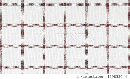 Textile background with Windowpane check pattern Textile background with Windowpane check pattern 139833644