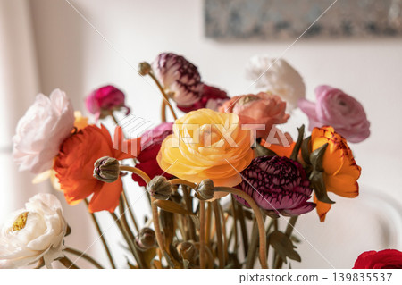 Elegant Floral Arrangement For Luxury Lifestyle Branding. Elegant Floral Arrangement For Luxury Lifestyle Branding. 139835537