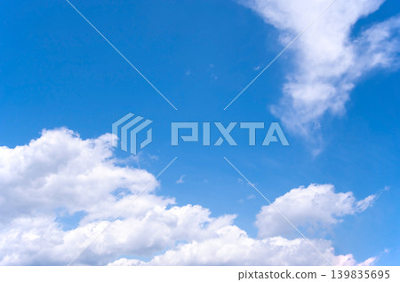 Blue sky and white clouds (background material) Blue sky and white clouds (background material) 139835695