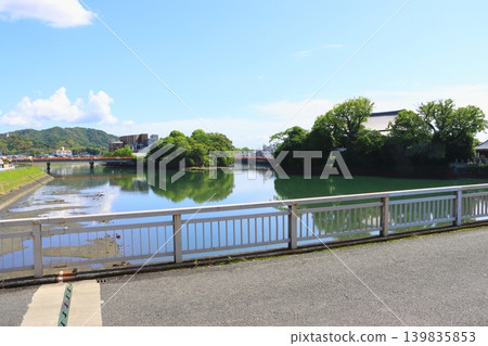 Usuki River and Usuki City (from Banri Bridge) Usuki River and Usuki City (from Banri Bridge) 139835853