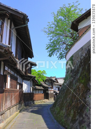 Niouza Historical Road (Cut-through, Usuki City, Vertical Composition) Niouza Historical Road (Cut-through, Usuki City, Vertical Composition) 139835878