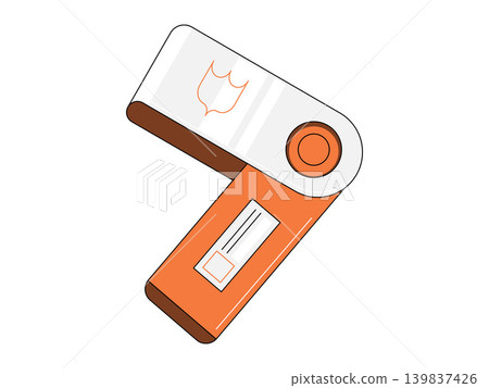 Hardware crypto wallet vector illustration. Blockchain security, crypto trading, fintech, cyber protection, bitcoin investment, data privacy. Cold storage device for digital assets 139837426