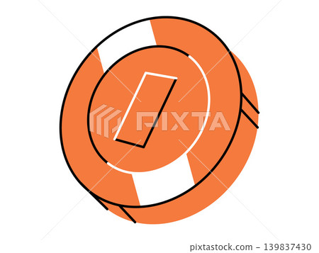 Orange game coin with white stripe vector illustration. Online gaming, digital currency, casino rewards, arcade tokens, virtual economy, financial assets. Colorful gambling chip or bonus medal Orange game coin with white stripe vector illustration. Online gaming, digital currency, casino rewards, arcade tokens, virtual economy, financial assets. Colorful gambling chip or bonus medal 139837430