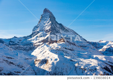 Photo of Matterhorn mountain, canton of Valais, Switzerland Photo of Matterhorn mountain, canton of Valais, Switzerland 139838014