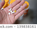 Supplements in the palm of your hand 139838161