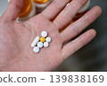 Supplements in the palm of your hand 139838169