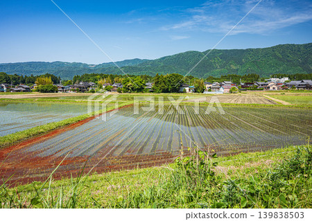 Rural landscape of Okubiwako, Makino-cho, Takashima City, Shiga Prefecture Rural landscape of Okubiwako, Makino-cho, Takashima City, Shiga Prefecture 139838503