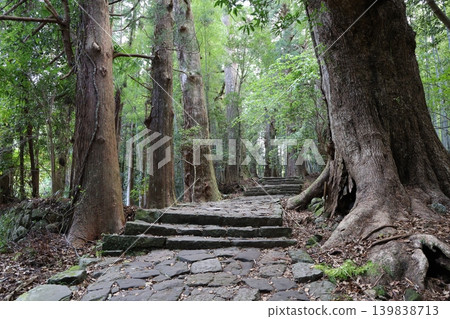 熊野古道世界遺產地大門坂的景色(5) 熊野古道世界遺產地大門坂的景色(5) 139838713