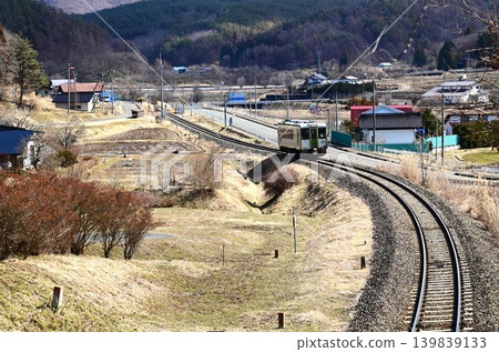 Kiha 100系列柴油動車組運行於JR釜石線 139839133